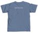 Speech-Language Pathology w/ graphics, a Blue Jean Comfort Colors Unisex Tee (back-view)