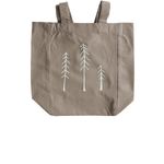 Sorry I called you Gay, a Pumice Recycled Cotton Tote Bag (back-view)