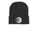 Beanies Are In!, a Black Printed Cuffed Beanie