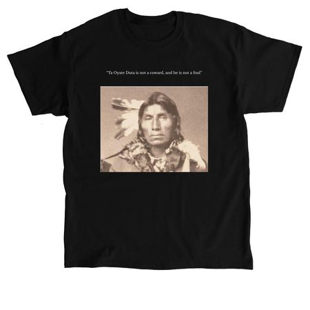 Ta oyate duta, a Black Classic Unisex Tee