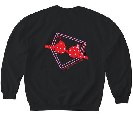 Basebra Tee, a Black Softstyle Crewneck Sweatshirt
