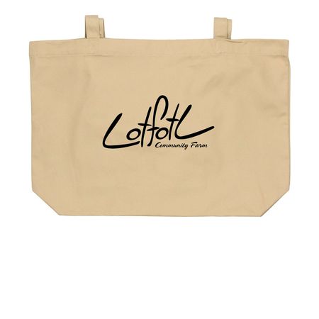 bags, a Oyster Large Organic Cotton Tote Bag