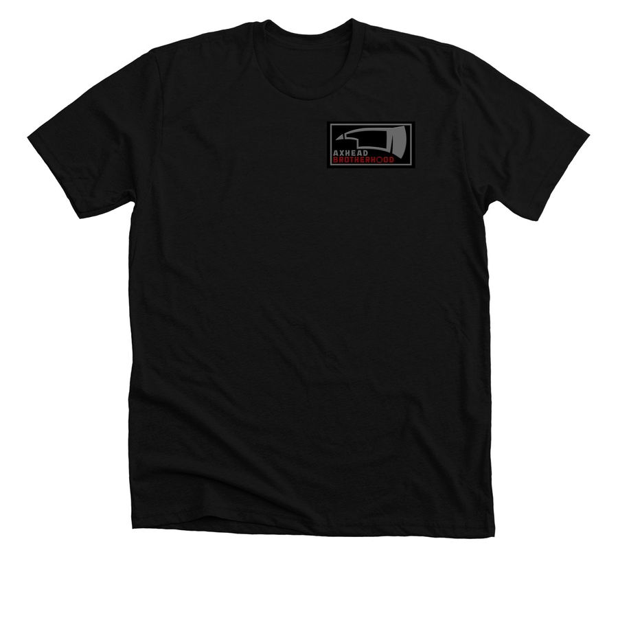 Act Like Men, a Solid Black Blend Premium Unisex Tee