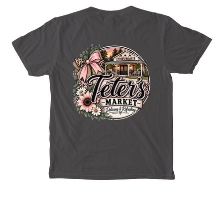 Teter?s Merch&nbsp;, a Pepper Comfort Colors Pocket Tee (back-view)