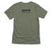 SOTF Apparel, a Military Green Triblend Tee (back-view)