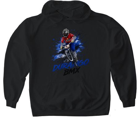 Durango BMX Splash, a Black Gildan Softstyle Pullover Hoodie