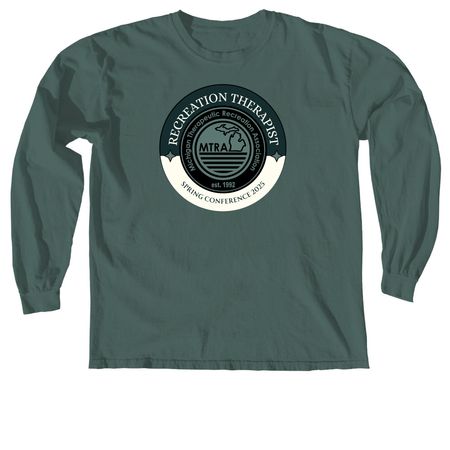 MTRA, a Blue Spruce Comfort Colors Long Sleeve Tee