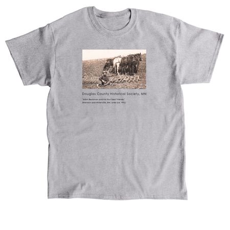 His Four Best Friends, a Sport Grey Classic Unisex Tee