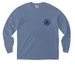 Comfort Colors 2, a Blue Jean Comfort Colors Long Sleeve Pocket Tee