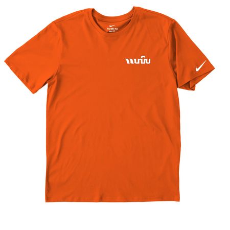 Summer Grind Shirts, a Brilliant Orange Nike Dri-FIT Jersey Blend Performance Tee