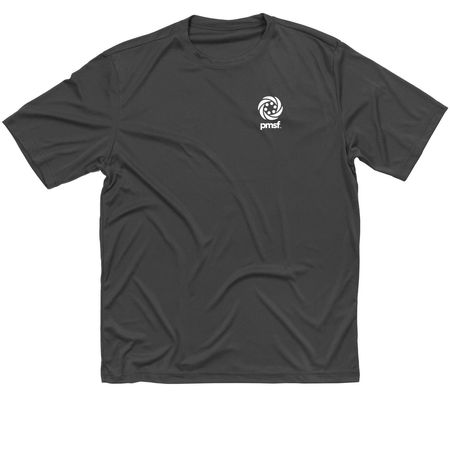 PMSF Simple Performance, a Iron Grey Classic Performance Tee