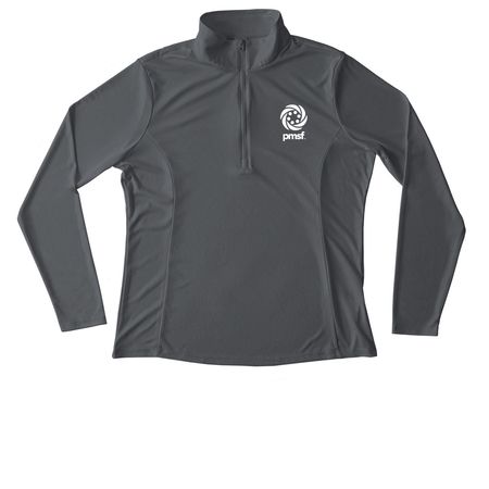 PMSF Simple Performance, a Iron Grey Women's Performance Quarter Zip Pullover