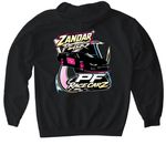 2026 ZRP Design, a Black Gildan Softstyle Pullover Hoodie (back-view)