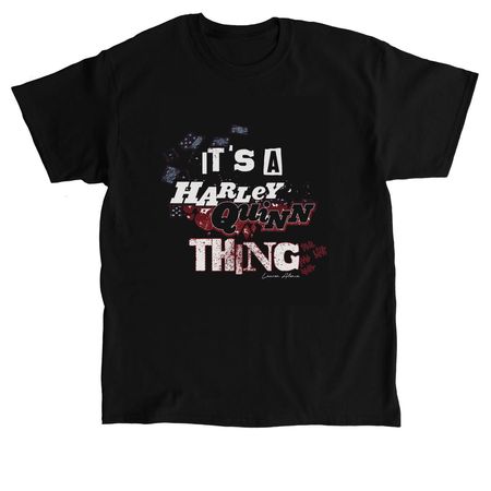 ?It?s a Harley Thing? Tee, a Black Classic Unisex Tee