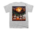 WSSDR HALLOWEEN #2, a Sport Grey Youth Unisex Tee (back-view)