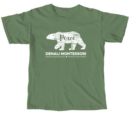 Autumn Bear, a Hemp Comfort Colors Unisex Tee
