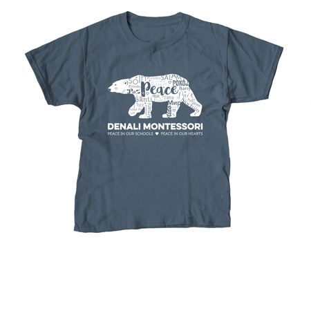 Autumn Bear, a Indigo Youth Unisex Tee