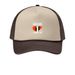 Classic CABB Logo Hat, a Stone/ Coffee Bean Printed Foam Trucker Hat