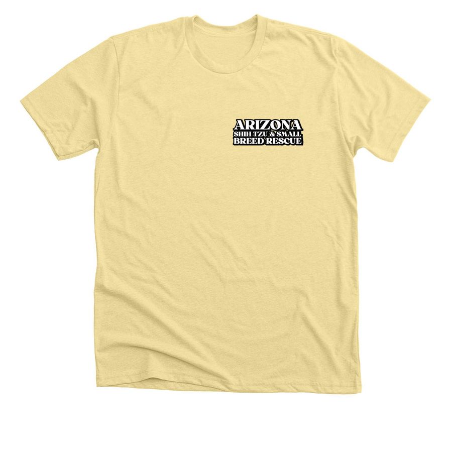 Arizona Shih Tzu And Small Breed Rescue, a Heather French Vanilla Premium Unisex Tee