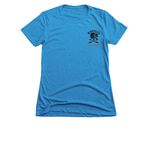 Warhead Team Terror logo shirts.&nbsp;, a Turquoise Women's Slim Fit Tee (back-view)