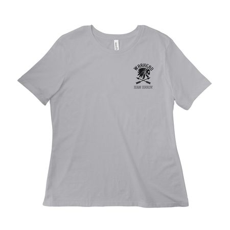 Warhead Team Terror logo shirts.&nbsp;, a Solid Athletic Grey Women?s Relaxed Cotton Tee