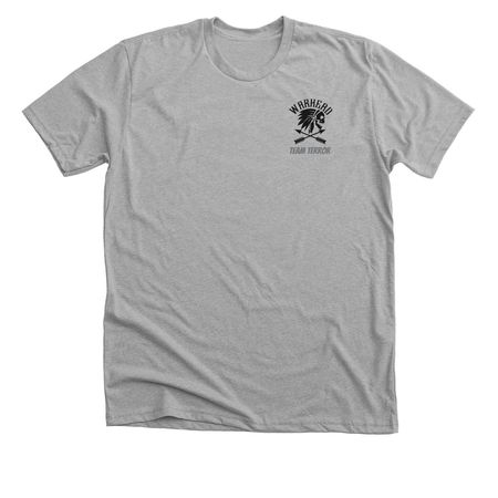 Warhead Team Terror logo shirts.&nbsp;, a Athletic Heather Premium Unisex Tee