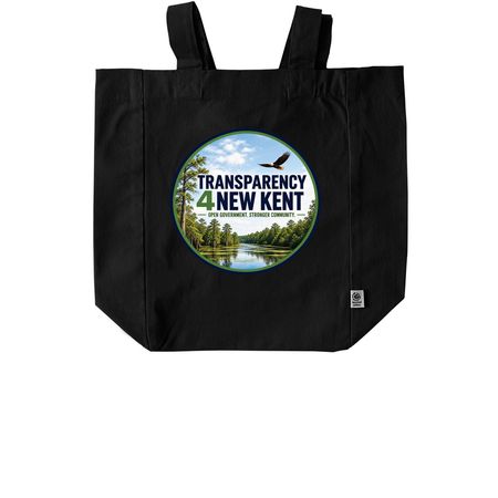 T4NK Tote Bag, a Black Recycled Cotton Tote Bag