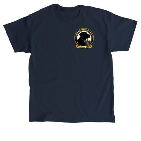 Teena's class shirt (adult and youth sizes), a Navy Classic Unisex Tee