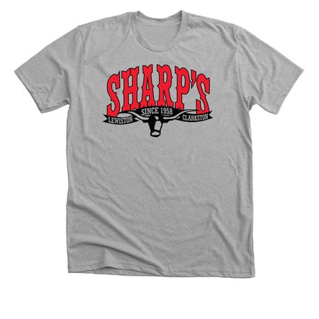 Classic LOGO, a Athletic Heather Premium Unisex Tee