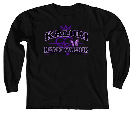 Resilient Kalori&nbsp;, a Black Comfort Colors Long Sleeve Tee
