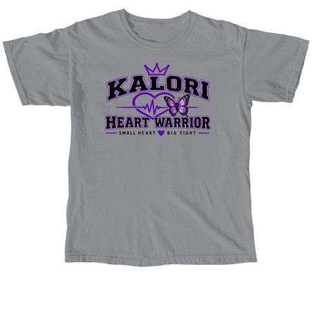 Resilient Kalori&nbsp;, a Granite Comfort Colors Unisex Tee