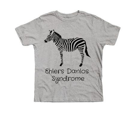 Ehlers Danlos Syndrome Awareness, a Athletic Heather Premium Youth Tee