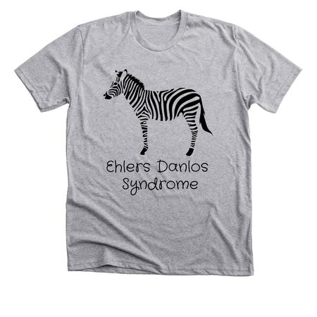 Ehlers Danlos Syndrome Awareness, a Athletic Heather Premium Unisex Tee