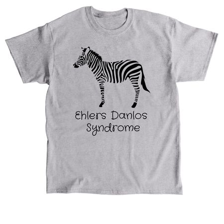 Ehlers Danlos Syndrome Awareness, a Sport Grey Classic Unisex Tee