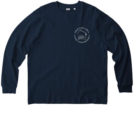 On the Trail, a French Navy Stanley/Stella Unisex Freestyler Heavyweight Long Sleeve Tee