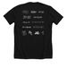 IAMPETH SLC 20206 TCA, a Solid Black Blend Premium Unisex Tee (back-view)