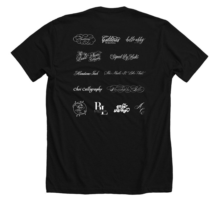 IAMPETH SLC 20206 TCA, a Solid Black Blend Premium Unisex Tee (back-view)