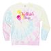 Kellsie's Krew Swag Shop, a Sunset Swirl Tie Dye Crewneck Sweatshirt