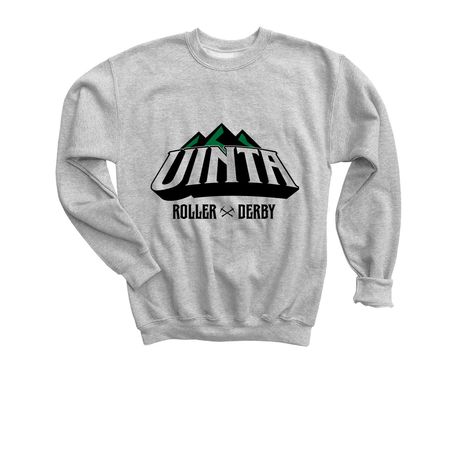 2026-2027 Season Support, a Sport Grey Youth Crewneck Sweatshirt