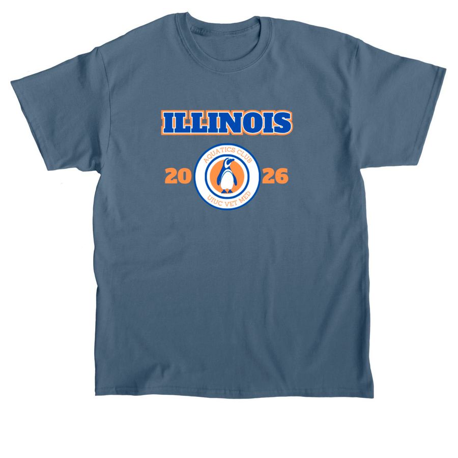 In Penguin We Trust, a Indigo Blue Classic Unisex Tee