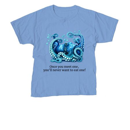 Once you meet one, you'll understand, a Carolina Blue Youth Unisex Tee