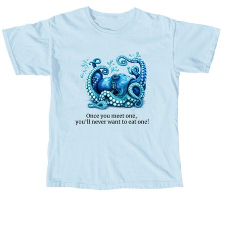 Once you meet one, you'll understand, a Chambray Comfort Colors Unisex Tee