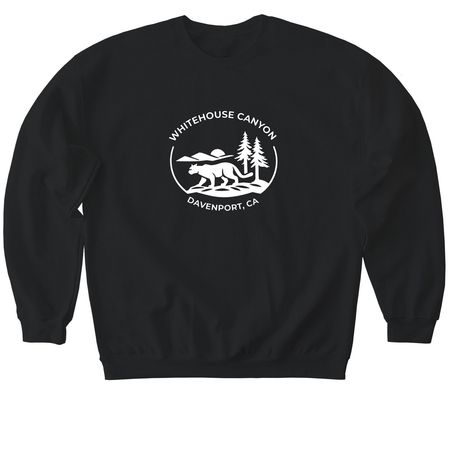 Whitehouse Canyon Road Fund&nbsp;, a Black Softstyle Crewneck Sweatshirt