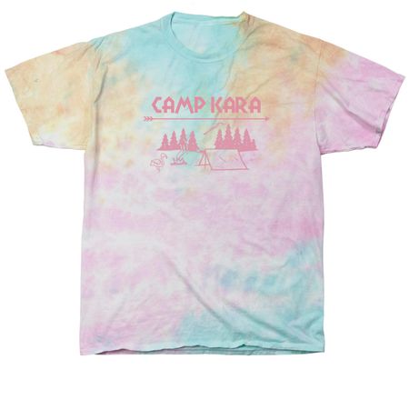 Camp Kara Uniform, a Snow Cone Classic Tie Dye Tee