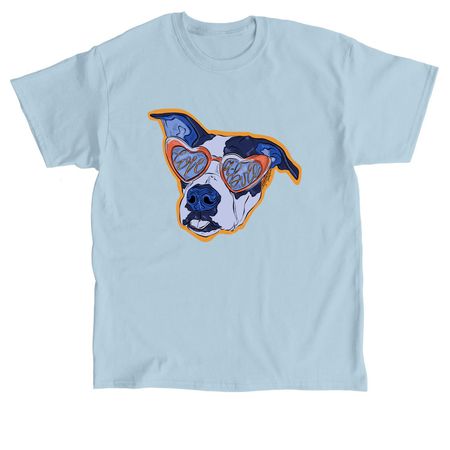 The Josie, a Light Blue Classic Unisex Tee