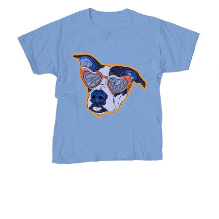 The Josie, a Carolina Blue Youth Unisex Tee