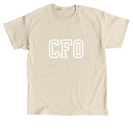 CFO Collegiate Series, a Sand Classic Unisex Tee