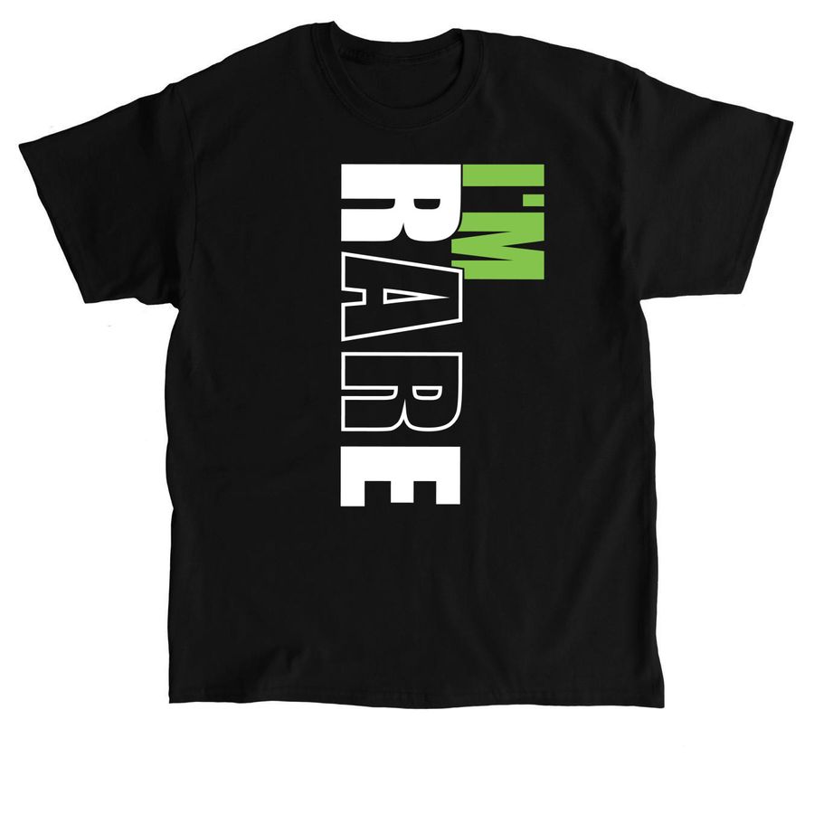 The I'm RARE, a Black Classic Unisex Tee