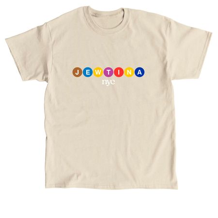 NYC Line, a Sand Classic Unisex Tee