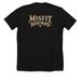 The Louisiana Swamp Witch, a Solid Black Blend Premium Unisex Tee (back-view)
